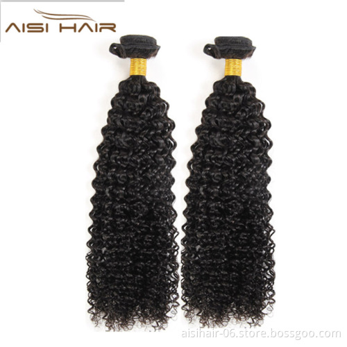 Aisi Hair New Style 100% Brazilian Human Hair Bundles Human Hair Extensions for Black Women